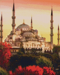 Купить Стамбул Алмазная мозаика, квадратные камни  в Украине