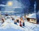 Картина за номерами - Різдвяні колядки ©ArtAlekhina Идейка 40х50 см (KHO4959)