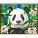 Рай для панды Набор для алмазной картины На подрамнике 30х40см, Да, 30 x 40 см