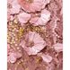 Рожеві квіти Малювання картин за номерами (без коробки) 40х50см з золотими фарбами, Без коробки, 40 х 50 см