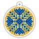 Лінії Набір для виготовлення патріотичної кульки алмазною мозаїкою на деревʼяній основі DMS-002(10)