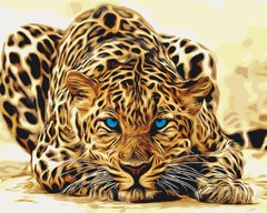 Купити Леопард. Набір для малювання картини за номерами  в Україні