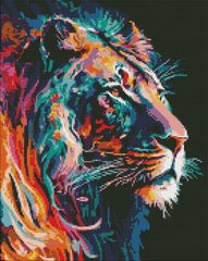Купити Граціозний лев ©art_selena_ua. Ideyka Мозаїчна картина за номерами  в Україні
