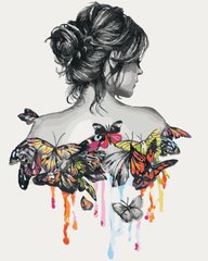 Купити В оточенні метеликів. Набір для малювання картини за номерами  в Україні