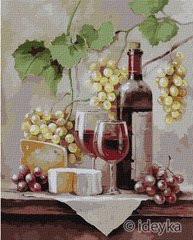Купити Малювання по номерам Виноградна насолода (без коробки)  в Україні