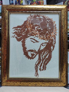Купить Набор алмазной мозаики 30х40 Иисус в терновом венке  в Украине