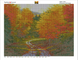 5D Осенняя тропинка-2 Алмазная мозаика картины больших размеров с зеркальными камнями, Нет