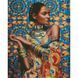 Алмазная мозаика 40х50 см квадратными камушками Восточная красота, Да, 40 x 50 см