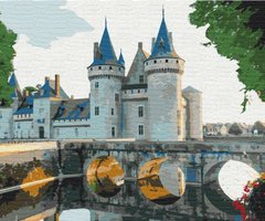 Купить Раскрашивание по номерам Замок Сюлли-сюр-Луар (без коробки)  в Украине