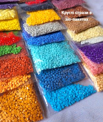 Купить Енотик в цветах Алмазная мозаика круглыми камушками 40х50см  в Украине