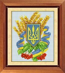 Купить 30112 Герб Украины 3 Набор для рисования камнями  в Украине