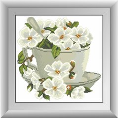 Купити 30262 Квіти в чашці Набір алмазної мозаїки  в Україні