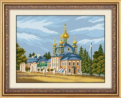 Купити 30514 Храм. Алмазна мозаїка (квадратні, повна)  в Україні