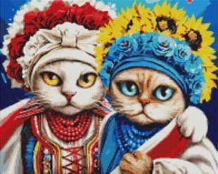 Купить Алмазная мозаика на подрамнике Лапка поддержки  в Украине