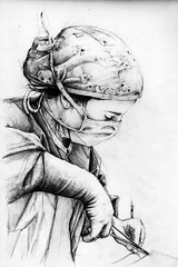 Купить Алмазная мозаика Женщина-хирург 40х60см  в Украине