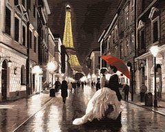 Купити Картина за номерами без коробки Весілля в Парижі  в Україні