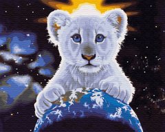 Купить Набор для рисования картины по номерам Космический тигр  в Украине