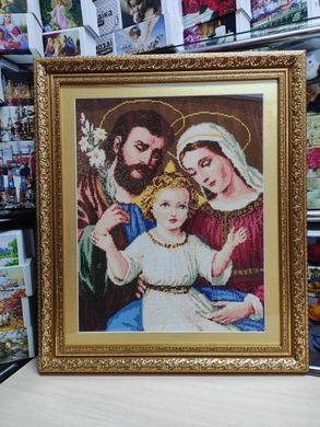 Купити Алмазна мозаїка Святе сімейство 40х50см  в Україні