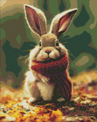 Купити Маленький кролик у лісі ©Neag Mircea Marius Діамантова мозаїка На Підрамнику, круглими камінчиками  в Україні