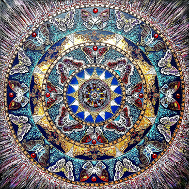 Купити Діамантова мозаїка Мандала - Радості та самозцілення  в Україні