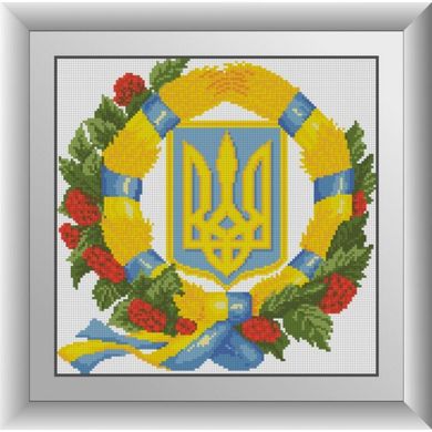 Купить 30113 Герб Украины 4 Набор алмазной живописи  в Украине