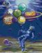 Астронавт в море ТМ Брашми Алмазная картина на подрамнике 40 х 50 см, Да, 40 x 50 см