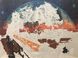 Рисование картин по номерам (без коробки) Альпийская избушка, Без коробки, 40 х 50 см