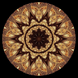 Мандала – Гармонии Алмазная мозаика картины больших размеров квадратными камнями, Нет