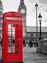 Купити Дзвінок з Лондона. Цифрова картина за номерами (без коробки)  в Україні