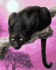 Купити Чорна пантера Розфарбування по номерах  в Україні