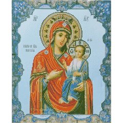 Купити Ікона Казанської Божої Матері Діамантова мозаїка 40х50 см  в Україні