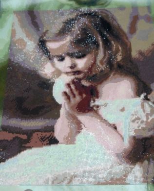 Купить Набор алмазной мозаики Девушка ангелочек 40х50см  в Украине