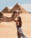 Дівчина в Єгипті. Цифрова картина за номерами (без коробки), Без коробки, 40 х 50 см
