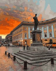 Купити Картина розфарбування по номерах Пам'ятник Дюку де Рішельє 40 х 50 см (без коробки)  в Україні