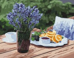 Купити Сніданок за містом Картина розфарбування по номерах  в Україні