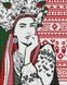 Чарівна українка ©upillustration Діамантова мозаїка круглими камінчиками На підрамнику 40х50 см