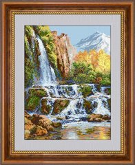 Купити 30115 Пейзаж з водоспадом Набір алмазного живопису  в Україні