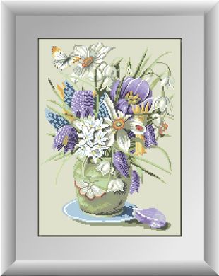 Купити 30215 Весняні квіти Набір алмазної мозаїки  в Україні