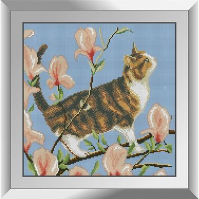 Купить Прогулка (котенок) Картина алмазами по номерам  в Украине