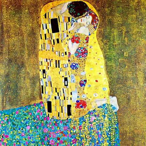 Поцелуй (картина Климта) — Википедия