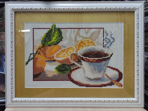 Купити Алмазна мозаїка 20х30 Чай з лимоном  в Україні