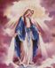 Набор алмазной мозаики Непорочное зачатие Девы Марии 40х50 SP095, Нет, 40 x 50 см