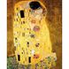 Густав Климт Поцелуй Набор для алмазной картины На подрамнике 40х50, Да, 40 x 50 см