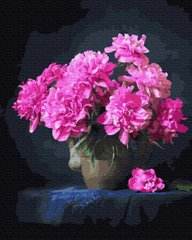 Купити Рожеві піони. Набір для малювання картин за номерами  в Україні