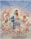 Алмазна мозаїка Діва Марія з ангелами 40х50, Ні