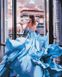 Девушка в платье Роспись картин по номерам (без коробки), Без коробки, 40 х 50 см
