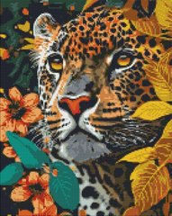 Купить Опасный хищник ©art_selena_ru Мозаичная картина по номерам 40х50 см  в Украине