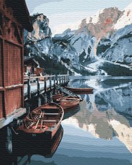 Купити Малювання картини за номерами Причал на озері  в Україні