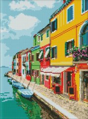 Купить Улицами Италии Мозаичная картина по номерам 30х40 см  в Украине
