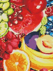 Купити Солодкі фрукти Мозаїчна картина за номерами 30х40 см  в Україні